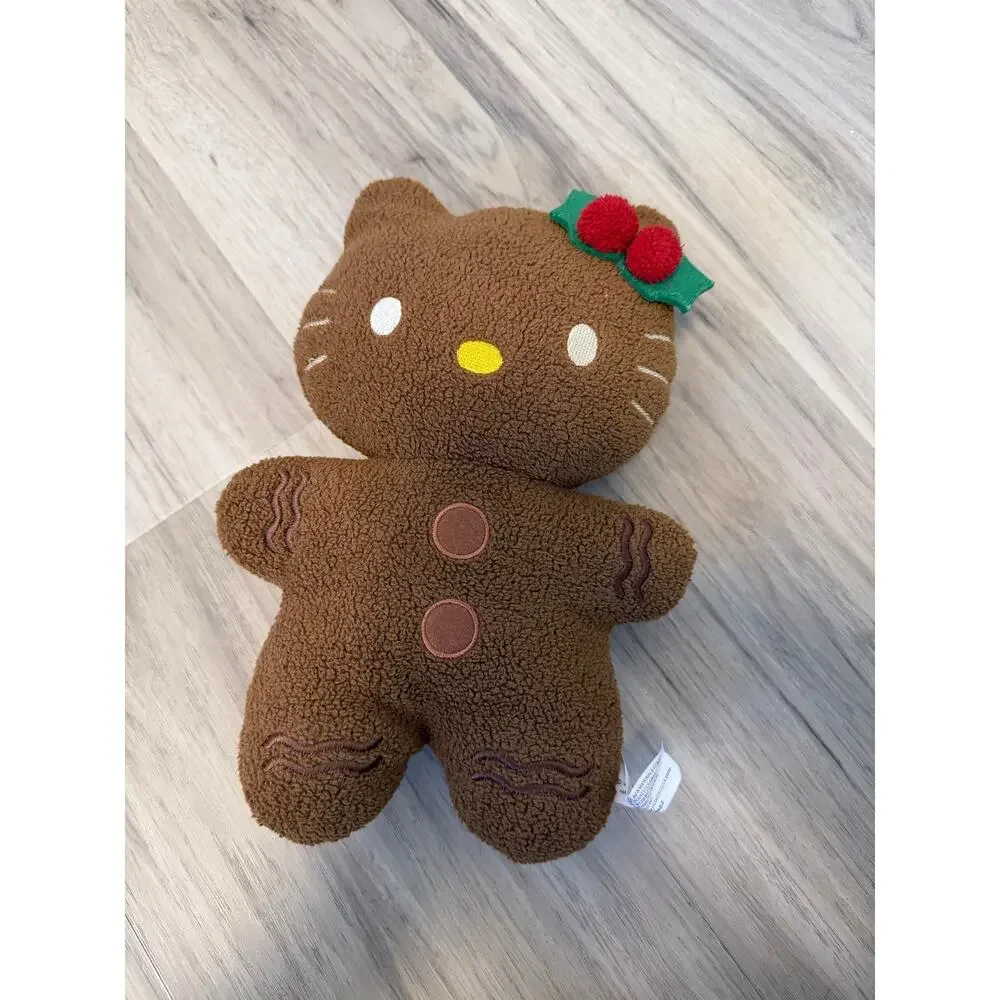 Sanrio | Toys | Hello Kitty Gingerbread Plush 20 10 Brown Sanrio Smiles ...
